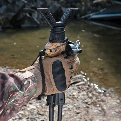 62in Shooting Stand With Twist Lock Telescoping Monopod For Hunting And Photography