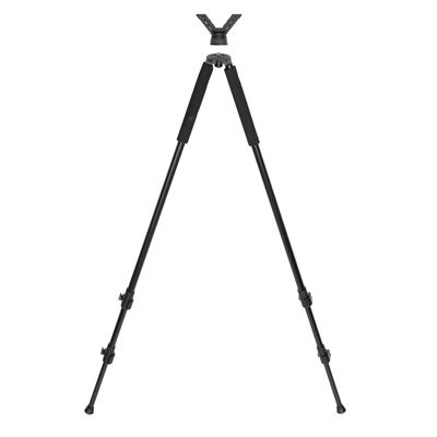 Adjustable Black Aluminum Alloy Hunting Bracket S1-02-18 360\u00b0 Rotation 93-180cm Height